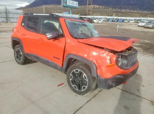 ZACCJBCT7GPD50256 2016 JEEP RENEGADE Orange Delantero derecho