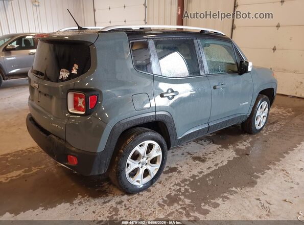 ZACCJBDB9HPF23654 2017 JEEP RENEGADE Gray Задня права чверть