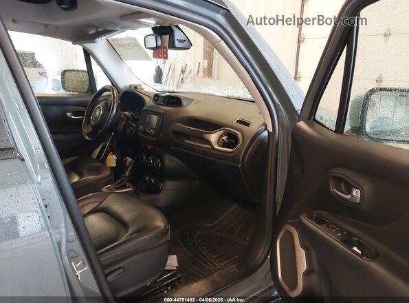 ZACCJBDB9HPF23654 2017 JEEP RENEGADE Gray Вид салону спереду