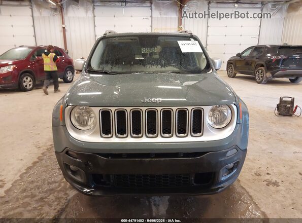 ZACCJBDB9HPF23654 2017 JEEP RENEGADE Gray Вид спереду