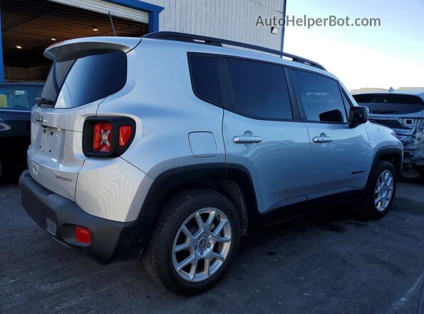 ZACNJAA14LPL22782 2020 JEEP RENEGADE Серебряный Задняя правая четверть