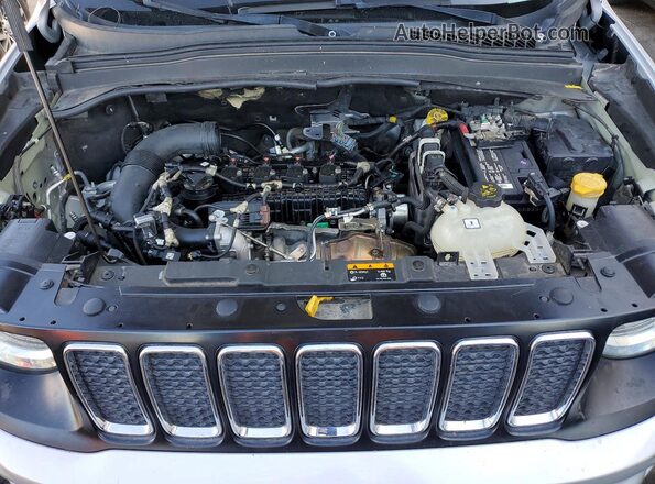ZACNJAA14LPL22782 2020 JEEP RENEGADE Серебряный Вид задней части салона