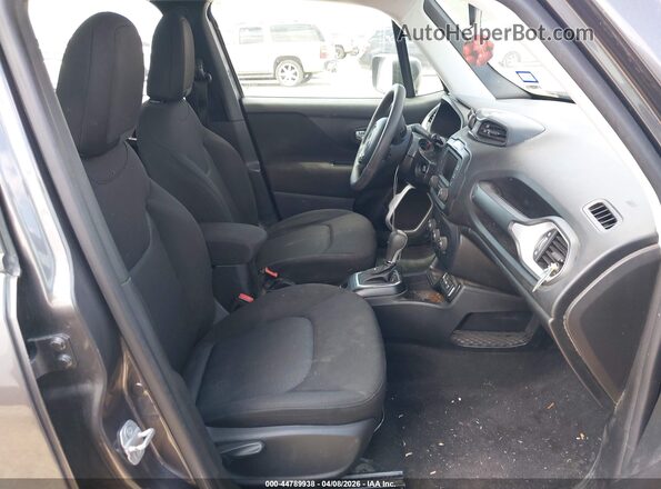 ZACNJAAB0KPK13629 2019 JEEP RENEGADE Gray წინა სალონის ხედი
