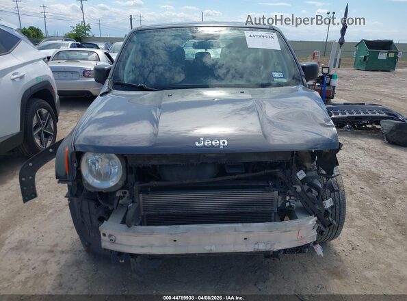ZACNJAAB0KPK13629 2019 JEEP RENEGADE Gray უკანა სალონის ხედი