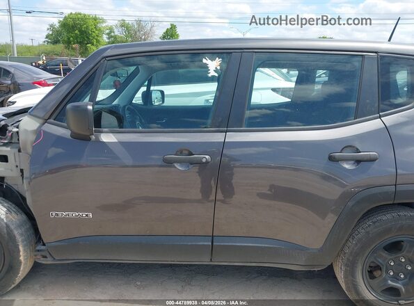ZACNJAAB0KPK13629 2019 JEEP RENEGADE Gray 