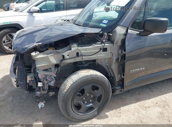 ZACNJAAB0KPK13629 2019 JEEP RENEGADE Gray 