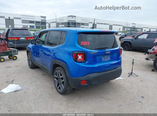 ZACNJAAB2LPM07452 2020 JEEP RENEGADE Blue Trasero izquierdo