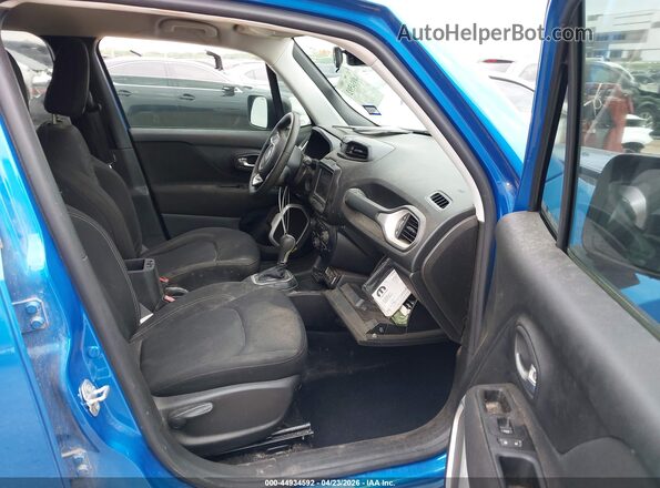 ZACNJAAB2LPM07452 2020 JEEP RENEGADE Blue Vista interior delantera