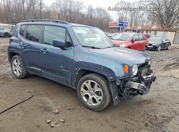 ZACNJABB0KPK79032 2019 JEEP RENEGADE Blue Առջևի աջ