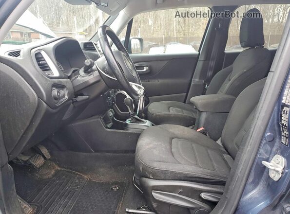 ZACNJABB0KPK79032 2019 JEEP RENEGADE Blue Սալոնի դիմացի տեսք