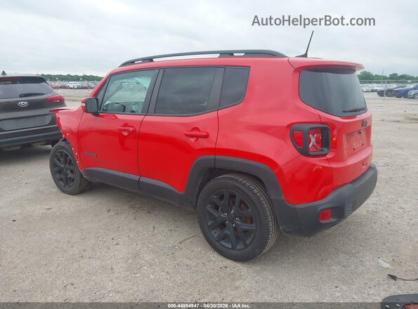 ZACNJABB4KPJ76261 2019 JEEP RENEGADE Red Rear left