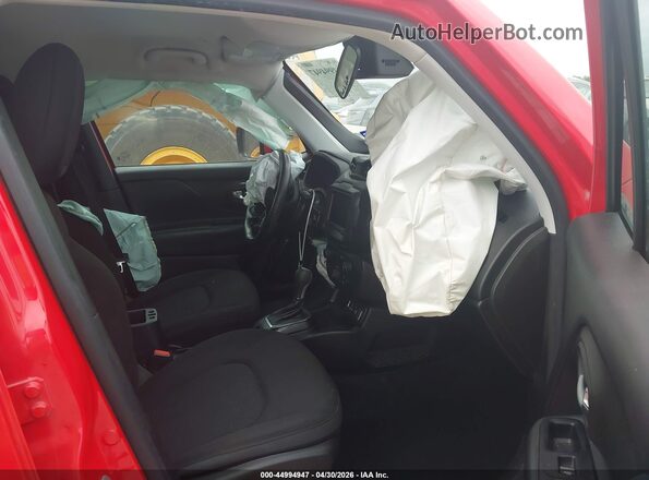 ZACNJABB4KPJ76261 2019 JEEP RENEGADE Red Front interior view