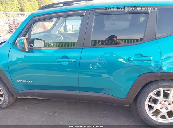 ZACNJABB4LPL71844 2020 JEEP RENEGADE Turquoise Панорамний вид салону 360°
