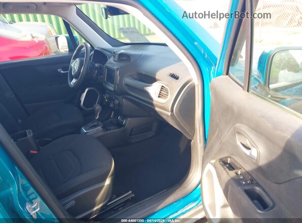 ZACNJABB4LPL71844 2020 JEEP RENEGADE Turquoise Вид салону спереду