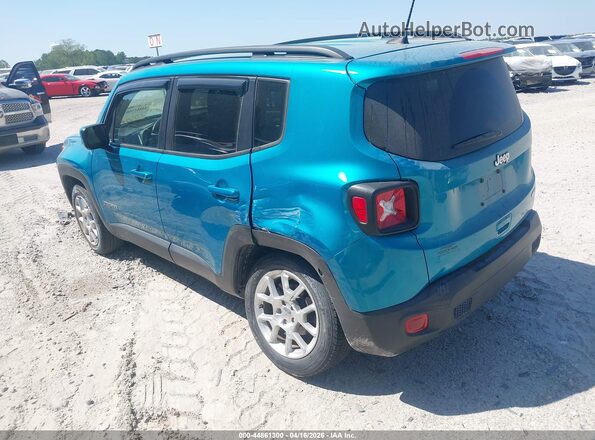 ZACNJABB4LPL71844 2020 JEEP RENEGADE Turquoise Задня ліва чверть