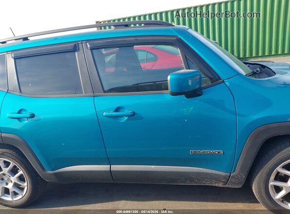 ZACNJABB4LPL71844 2020 JEEP RENEGADE Turquoise Вид задньої частини салону
