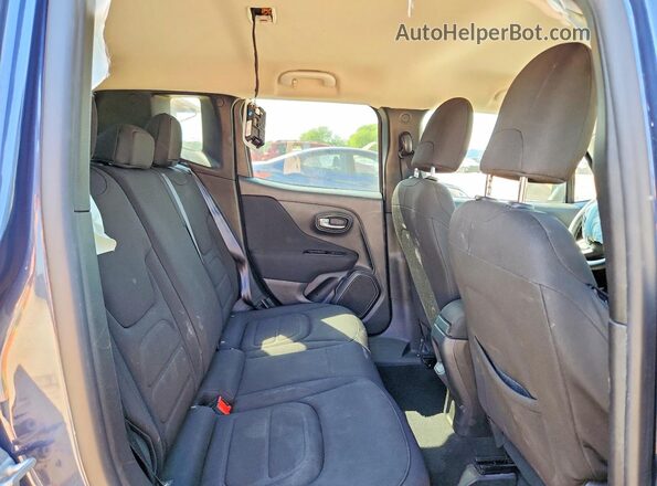 ZACNJABB5LPL61288 2020 JEEP RENEGADE Blue უკანა სალონის ხედი