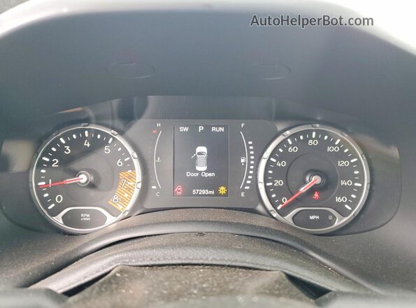 ZACNJABB6LPL87754 2020 JEEP RENEGADE Gray Սարքավորումների վահանակի տեսք