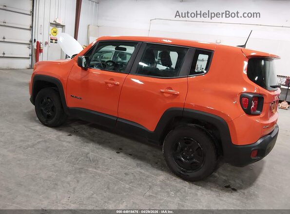 ZACNJBAB8LPL97516 2020 JEEP RENEGADE Orange Задня ліва чверть