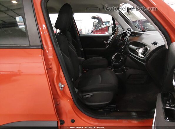 ZACNJBAB8LPL97516 2020 JEEP RENEGADE Orange Вид салону спереду