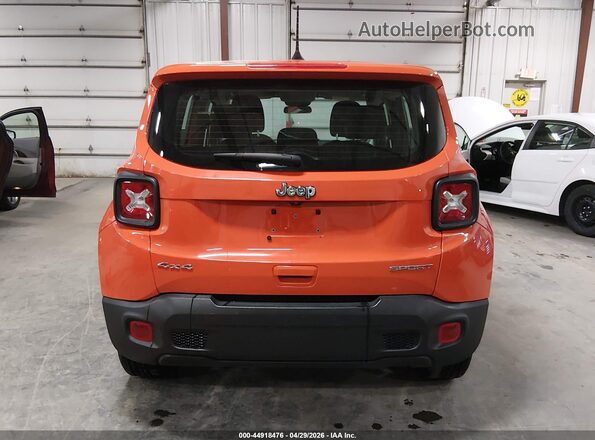 ZACNJBAB8LPL97516 2020 JEEP RENEGADE Orange 
