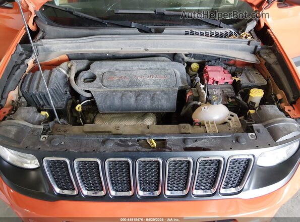 ZACNJBAB8LPL97516 2020 JEEP RENEGADE Orange Вид ззаду