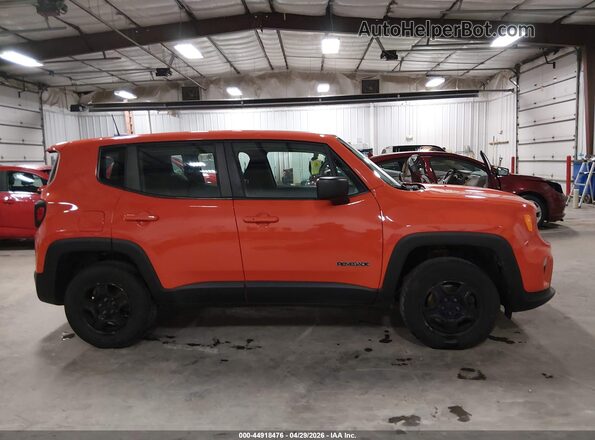 ZACNJBAB8LPL97516 2020 JEEP RENEGADE Orange Вид задньої частини салону