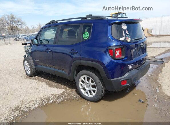 ZACNJBBB3KPK71013 2019 JEEP RENEGADE Синий Задняя левая четверть