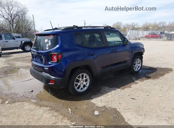 ZACNJBBB3KPK71013 2019 JEEP RENEGADE Синий Задняя правая четверть