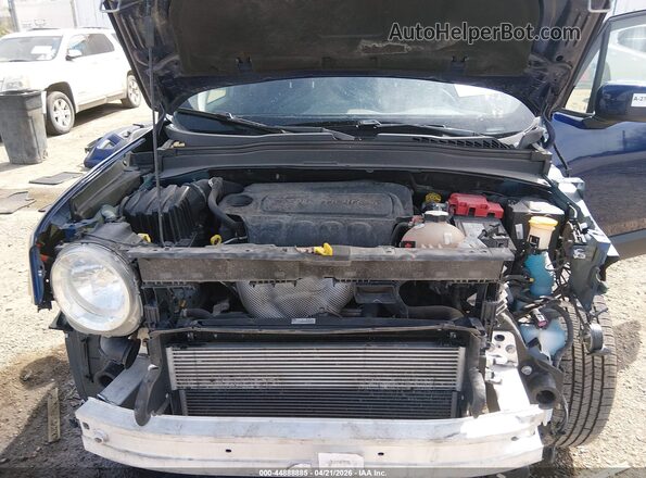 ZACNJBBB3KPK71013 2019 JEEP RENEGADE Синий Вид сзади