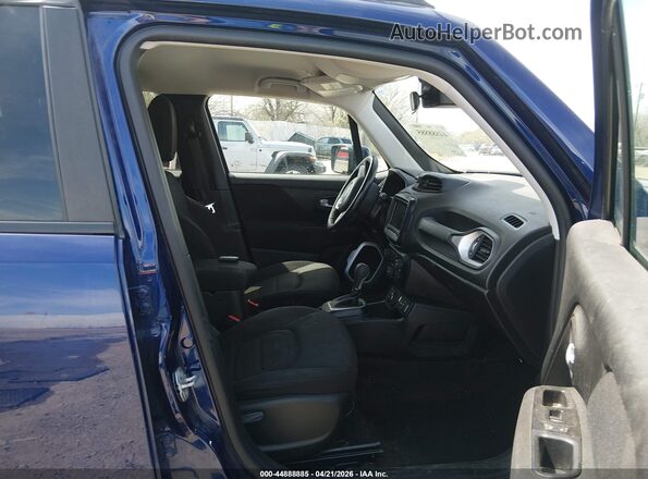 ZACNJBBB3KPK71013 2019 JEEP RENEGADE Синий Вид салона спереди