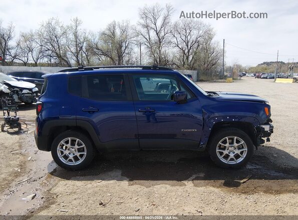 ZACNJBBB3KPK71013 2019 JEEP RENEGADE Синий Панорамный вид салона 360°
