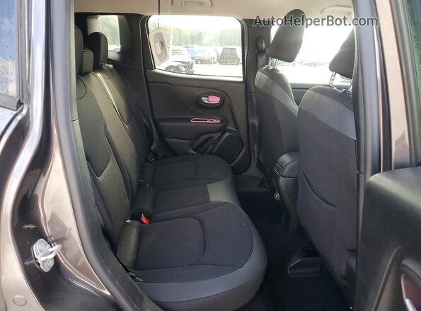 ZACNJBBB6LPL75545 2020 JEEP RENEGADE Gray Widok wnętrza z tyłu