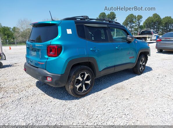 ZACNJBC10LPL98034 2020 JEEP RENEGADE Teal Задня права чверть