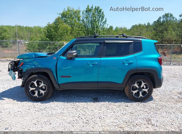ZACNJBC10LPL98034 2020 JEEP RENEGADE Teal Панорамний вид салону 360°