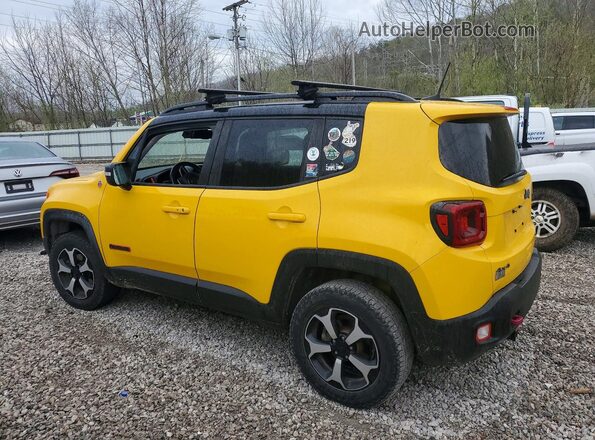 ZACNJBC16KPJ96538 2019 JEEP RENEGADE Yellow Հետևի ձախ