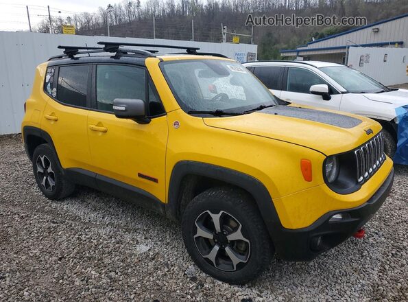 ZACNJBC16KPJ96538 2019 JEEP RENEGADE Yellow Առջևի աջ