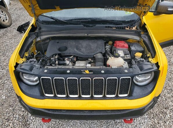 ZACNJBC16KPJ96538 2019 JEEP RENEGADE Yellow Շարժիչի բաժամունքի տեսք