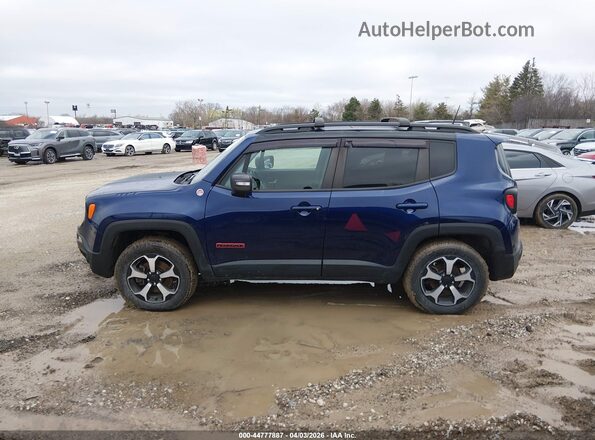 ZACNJBC17KPJ90280 2019 JEEP RENEGADE Blue 360 interior view