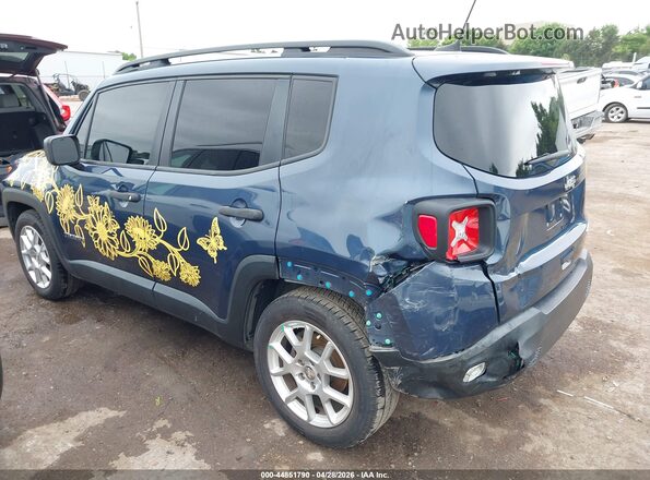 ZACNJCAB9MPM16744 2021 JEEP RENEGADE Синий 