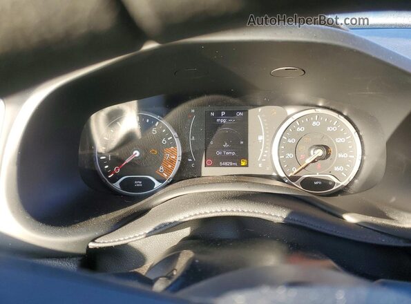 ZACNJCABXMPM55651 2021 JEEP RENEGADE Blue Սարքավորումների վահանակի տեսք