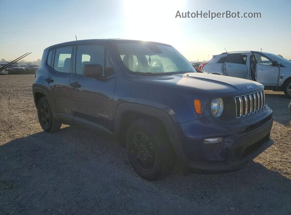 ZACNJCABXMPM55651 2021 JEEP RENEGADE Blue Առջևի աջ
