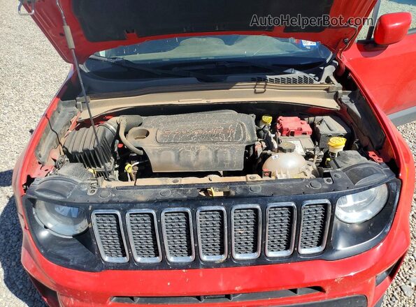 ZACNJCBB4MPM33076 2021 JEEP RENEGADE Red Սալոնի հետևի տեսք