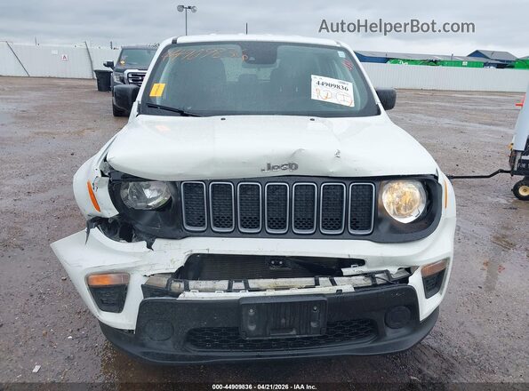 ZACNJDB10PPP24241 2023 JEEP RENEGADE White ხელსაწყოთა პანელის ხედი