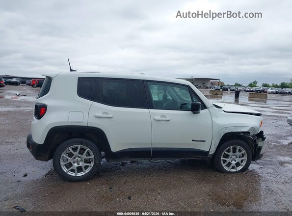 ZACNJDB10PPP24241 2023 JEEP RENEGADE White უკანა სალონის ხედი