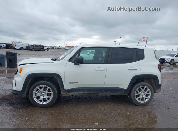 ZACNJDB10PPP24241 2023 JEEP RENEGADE White სალონის 360-გრადუსიანი ხედი