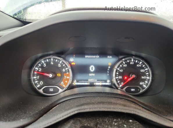 ZACNJDB11NPN62777 2022 JEEP RENEGADE Blue Vista del cuadro de instrumentos