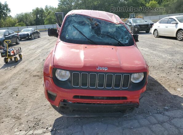ZACNJDB18PPP16677 2023 JEEP RENEGADE Red Vista frontal