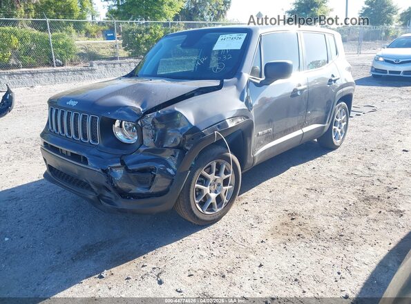 ZACNJDB18PPP45032 2023 JEEP RENEGADE Gray Vista tres cuartos delantera izquierda