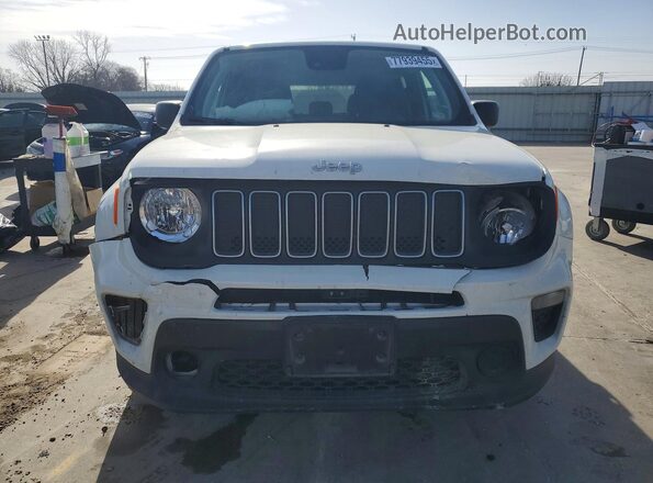 ZACNJDB19PPP55505 2023 JEEP RENEGADE White Widok z przodu